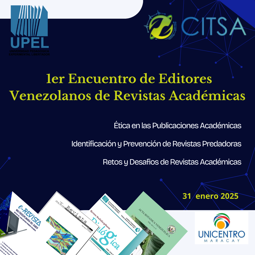 1er Encuentro de Editores Venezolanos de Revistas Académicas